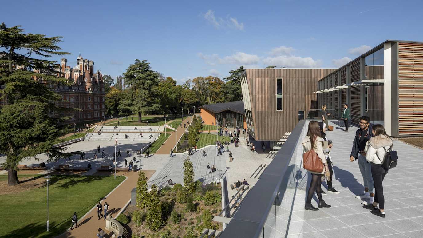 Library terrace 