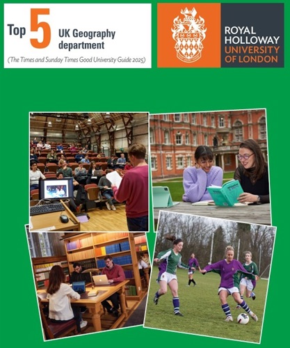 Top 5 UK Geography Department