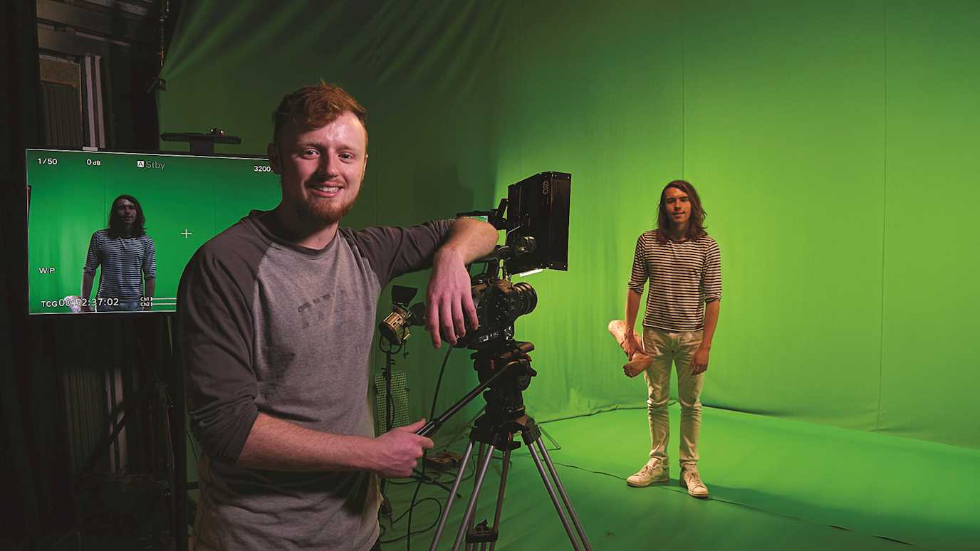 Media Arts green screen