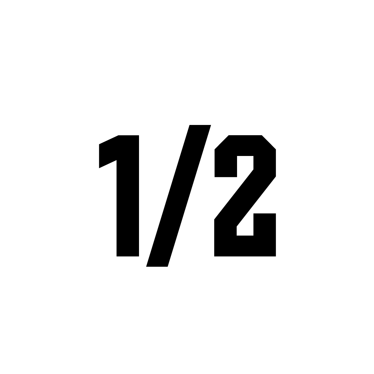 Half icon