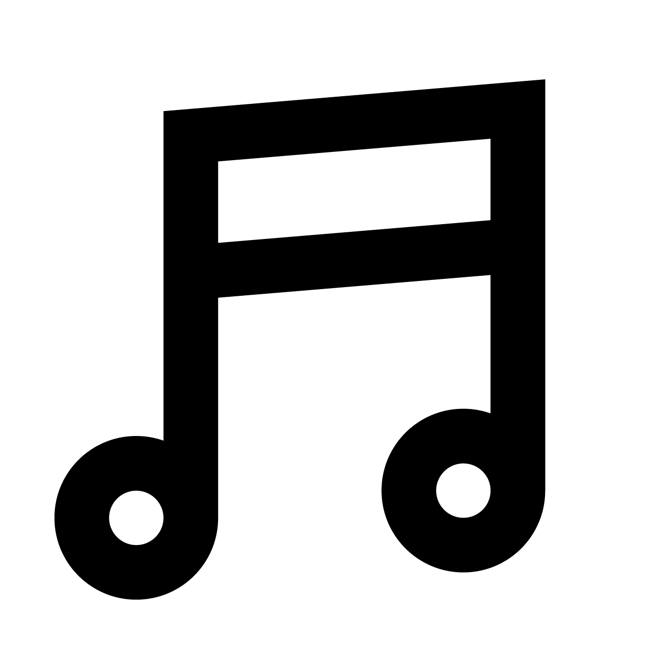 Music notes icon